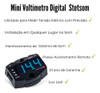 Voltímetro Mini Stetsom Mini Vt Medidor De Bateria Digital 1