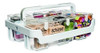 Deflecto Caddy Organizador Tres Compartimentos Color Blanco 0