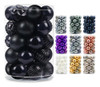 Adornos De Bola De Navidad De 60mm 34pcs. Negro 0