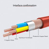 Ancable - Cable Mini Usb A Tipo C, Cable Usb Tipo C A Mini D 3
