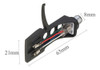 Headshell Para Technics E Outros Toca Disco 4 Pin Contacts 4