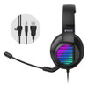 Auricular Gamer Con Micrófono Y Luces Rgb 1