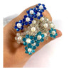 Invisible, Horquilla Con Strass Para Peinado, Hermoso Toque 3
