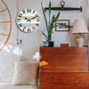 Kecyet - Reloj De Pared Silencioso Sin Tictac, Funciona Con 4