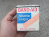 Antigua Lata Vacia Band-aid Johnson & Johnson Made In U.s.a. 0