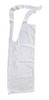 Delantal Blanco Desechable De Plastico / Poliester De Peso 3