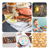 A Molde De 9 Letras Em Forma De Coração Para Doces E 5