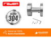Pomo Fijo Para Puertas De Acero Inoxidable Bocallave Premium 5