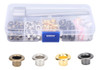 Conjunto De Ilhós Grommets Kit De Metal De Cobre Revestido D 7