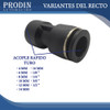 Conector Acople Recto Rapido Neumático Union Tubo Tubo 14mm 2