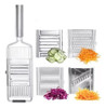 Rallador Multi Slicer 4 Cuchillas Intercambiables Acero Inox 0