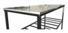 Mesa Gastronomica 120x55 Cm Acero Inox Con Estante Caño Dev 7
