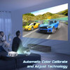 Tmy - Proyector De 5500 Lúmenes Con Wifi, Pantalla 3