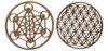 Cubo Metatron  Calados En 39 Cm 1