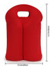 Laishalaiku Botella Fundas Rojo 1