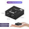 Switch Hdmi 8k 60ghz - 48gbps - Bidireccional 2 A 1 - 1 A 2 3