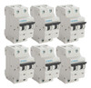 Pack X6 Interruptor Termomagnético Bipolar 25 A Etheos Tm3w4 0