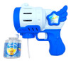 Pistola Bubble Gum Burbujero Automatico Con Luz Led Pila 4