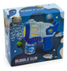 Pistola Bubble Gum Burbujero Automatico Con Luz Led Pila 7