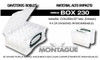 Caja Montague 230. Doble Con Divisiones. Ideal Señuelos. 1