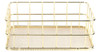 Cesta De Armazenamento De Ferro Dourado Malha De Arame Multi 1