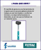Martillo Goma 450 Gr Total Industrial Tht761616 Lev Rental 4