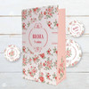 Kit Imprimible Shabby Chic Flor Rojo Candy Bar Tukit 2