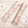 Kit Imprimible Shabby Chic Flor Rojo Candy Bar Tukit 6