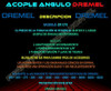 Acople De Angulo Recto Minitorno Dremel Dr 575 -  Fdn 2