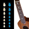 Ukuleleflatboard Markers Inlay Sticker Pineapple Set 0