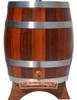 Barril Tonel Pipa Pipote Pinga Sapucaia Vertical 5l Madeira 0