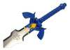 Espada Zelda Link Master Sword Tamanho Real Azul + Suporte 6