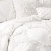 Lush Decor Juego De Cama De 3 Piezas Con Edredón Con Volante 3