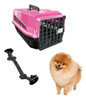 Brinquedo Cabo Guerra Cachorro + Caixa Transporte N1 Rosa 0