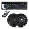Combo Stereo Bluetooth Usb Fm + Parlantes 16 Cm 500w ! 0