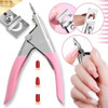 Corta Tips Pinza Alicate Para Uñas Esculpidas Acrílicas Gel 2