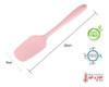 Jogo Duas Espatulas Weck 28cm Rosa Silicone 3
