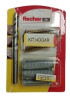 Kit De Tarugos Sx N°10 + Tornillos 6x60 + Mecha N°10 Fischer 1