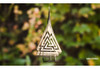Girador De Viento. Modelo Triángulo Valknut 12cm 1