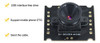 Módulo De Câmera 2x Usb Ov9726 Cmos 1mp, Lente De 50 Graus, 1