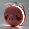 Mini Ventilador Espelho Luz Led Maquiagem Portátil Bolsa Usb 3