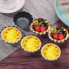 6 Peças De Moldes Para Torta De Ovo, Formas De Torta De 3 Po 2