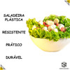 Jogo 3 Peça Saladeira Tigela 3l Plástico Bacia Multiuso 5 Jogo 3 Peça Saladeira Tigela 3l Plástico Bacia Multiuso 5
