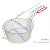 Canasto Freidor Hervir Redondo Freir D Alambre 22 Cm P/ Olla 3