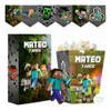 Kit Imprimible Minecraft Texto Editable 0