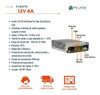 Fuente Metálica 12v 8a Con Ups Metálica Ups Carga Bateria Gralf 1