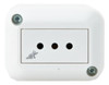 Caja Exterior Conatel Presta 3 En Línea Blanco 1