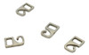 Ganchos 6 Mm Bretel Metalicos Zamak X 100. Corpiño. 0