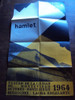 Afiche 1964 Hamlet Teatro De La Ciudad Montevideo Escalante 0