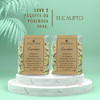 Kit C 2 Ervas De Banho/defumação Eucalipto-banho Corpo 1